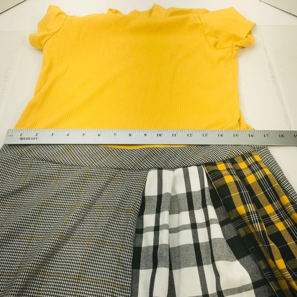 Wonder Nation Girl's Size Large 10-12 Plus Short Sleeve Dress Preowned - Picture 9 of 12